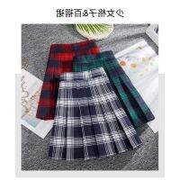 COD IOED95 Pleated Skirt 2022 New Style Plaid Female Spring Autumn Short Scotland High Waist Student a-L