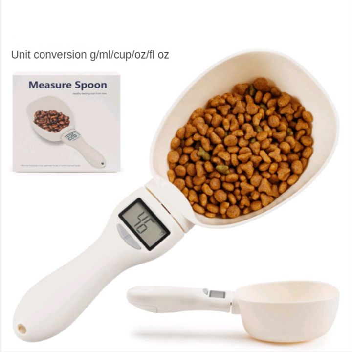 pet-food-scale-electronic-measuring-tool-dog-feeding-bowl-measuring-spoon-kitchen-scale-digital-display-weighing-spoon