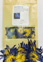 ชาดอกบัวอียิปต์สีน้ำเงินอบแห้ง Dried Blue Louts Flowers  20g. Organic  บำรุงหัวใจ ผ่อนคลายเครียด มีสารต้านอนุมูลอิสระ กลิ่นหอมธรรมชาติ ไม่เจือสารใด