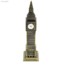 Model Big Ben Building Souvenir Statue London Architectural England Vintage Metal Tower Figurine Tourist Gifts Travel Eye