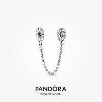 Official Store Pandora Clear Sparkle Safety Chain Charm