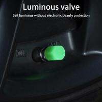 Universal Luminous Valve Cap ABS Dust-proof Decorative Tires Bike Stem Motorcycle Tyre Covers For Car Accessories E8L7