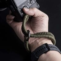 {TATLLr}สายคล้องกล้องสายรัดข้อมือสายรัดข้อมือ Paracord Braided สำหรับ Sony Pentax Panasonic DSLR Camera Rope