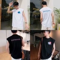 SUNSET T-shirt เสื้อแขนกุดโอเวอร์ไซส์