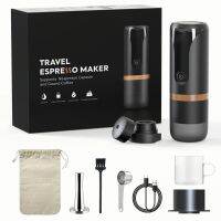 【YF】 Máquina De Espresso Portátil Cafeteira Recarregável Pressão 9 Bar Compatível com Cápsulas Nespresso Café moído para viagens