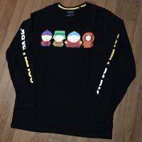 เสื้อยืดแขนยาว South Park Crazy T-Shirt Long Sleeve ลายอนิเมชั่นสุดกวน มือ1 ลิขสิทธิ์แท้ พร้อมส่ง