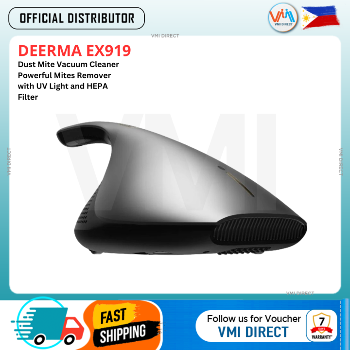 Deerma EX919 Dust Mite Vacuum Cleaner Powerful Mites Remover with UV