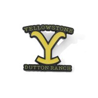 Yellowstone Season Ranch Logo American Drama Creative Fashion Brooches Mens And Womens Clothing Backpack Accessories Badge Pin Fashion Brooches Pins