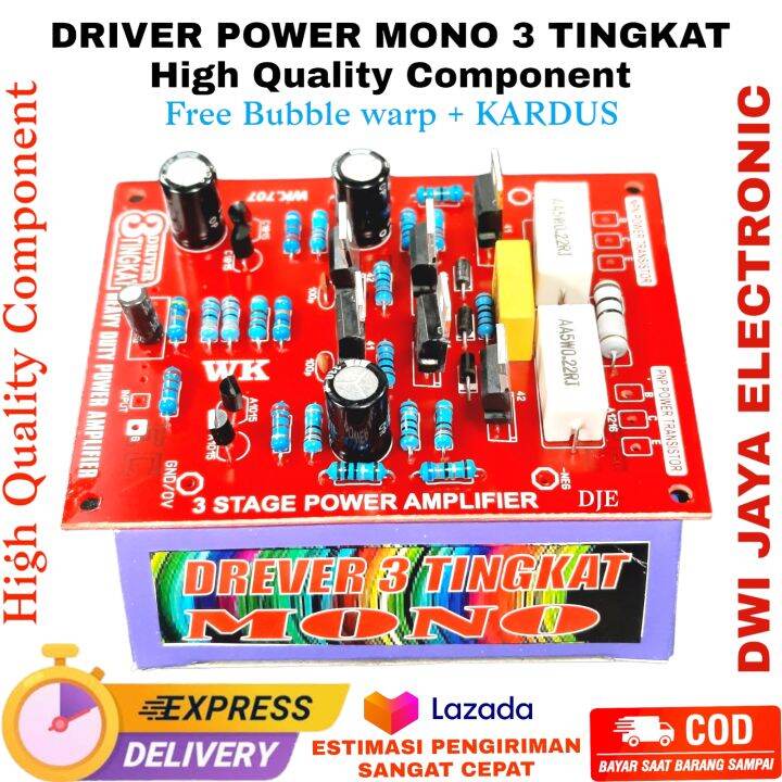 Kit Driver 3 Tingkat 1000 watt Sj Kit | Lazada Indonesia