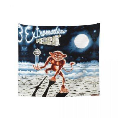 Extremoduro Pedra Delantera Por Ramone Tapestries สิ่งทอวินเทจพิมพ์จิตรกรรมฝาผนัง R251 Geeky