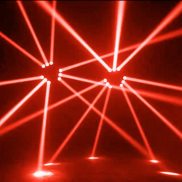 Đèn Chiếu Điểm Pinspot Chùm Đèn LED Bóng Gương 5W Đèn Siêu Sáng DJ Disco
