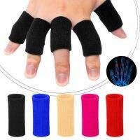 10pcs/set Volleyball Badminton Finger Sleeves Washable Protective Fingertip Guard Braces Support Sports Protector Cover