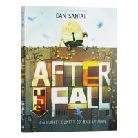 หลังจาก The Fall Of Mr. Dan Santat ปกแข็ง Bab เด็กสมุดภาพภาษาอังกฤษ