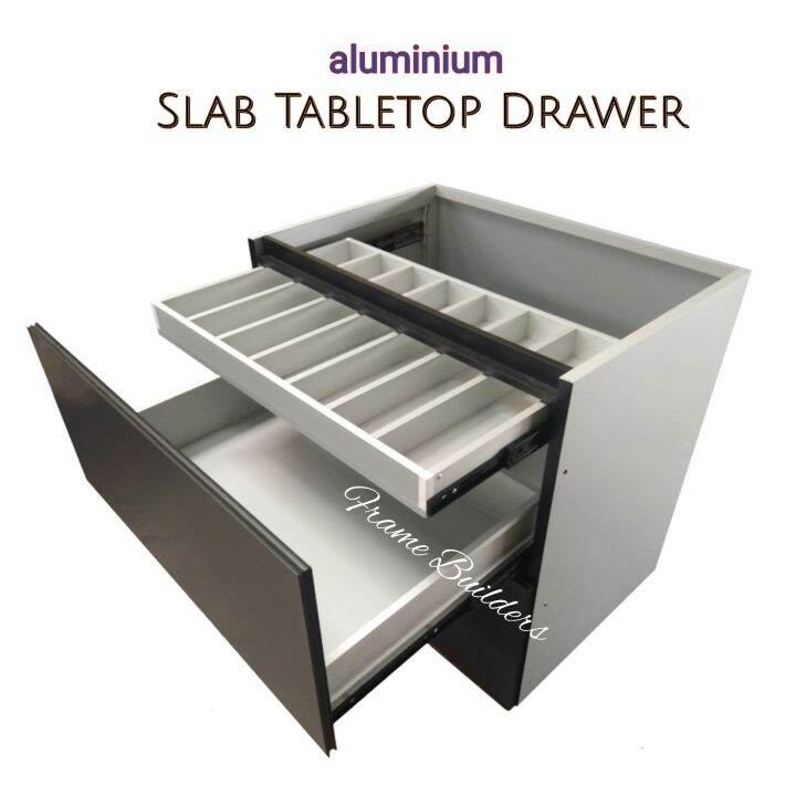 [PREORDER] Drawer Set/ Drawer for concrete tabletop / Drawer Unit for slab tabletop / Drawer