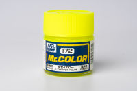 สีสูตรทินเนอร์ Mr.color 172 Fluorescent Yellow