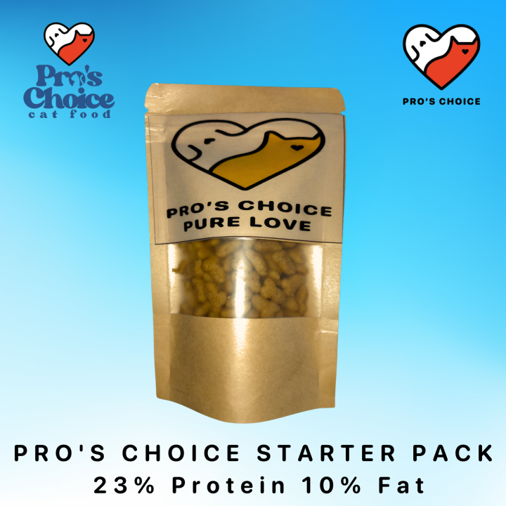Pro's Choice Cat Food Tuna and Sardines Starter Pack 500g Lazada PH