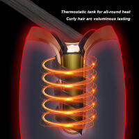 เตารีดดัดผมอุณหภูมิคงที่เครื่องดัดผมอัตโนมัติน้ำหนักเบาผมซ่อมแซมสมาร์ทสำหรับผมสั้นยาวสำหรับในร่ม
