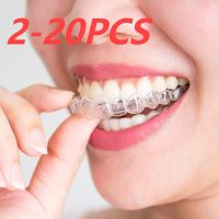 2-20PCS Anti Snoring Bruxism Sleeping Mouth Guard Night Guard Gum Shield Mouth Tray Stop Teeth Grinding Sleep Aid Health Care