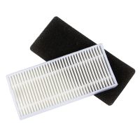 2X Hepa Filter Side Brush Replacement for Cecotec Conga 1090 1790 Titanium Ultra Robotic Vacuum Cleaner Spare Parts