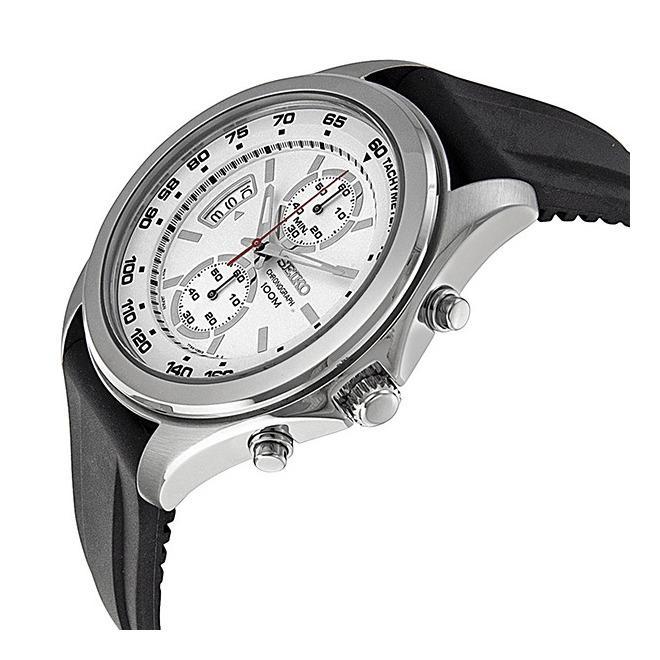 seiko-นาฬิกาข้อมือผู้ชาย-quartz-chronograph-snn259p1-white