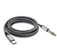 USB C to 6.35mm cableType C to 6.5mm audio adapter auxiliary jack stereo cable for amplifier speaker Mixing Console Guitar