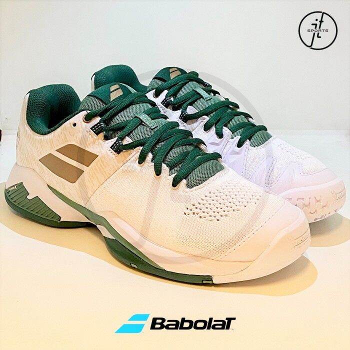 Giày Tennis Babolat Propulse Blast All Court Women Trắng Đỏ Hồng