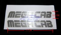 ตัวหนังสือ MEGACAB สติกเกอร์ติดข้างรถ มิตซูบิชิ สตราด้า สตาดา แกรนดิส ปี 1995-2004 สติกเกอร์ ติดรถ สติกเกอร์ติดรถ For Mitsubishi Strada Grandis 95-04 ราคาส่ง ราคาถูก ราคาโรงงาน