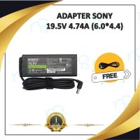 คุณภาพดี  ADAPTER NOTEBOOK SONY 19.5V 4.74A (6.5*4.4) / อะแดปเตอร์โซนี่ + แถมสายไฟ มีการรัประกันคุณภาพ  ฮาร์ดแวร์คอมพิวเตอร์