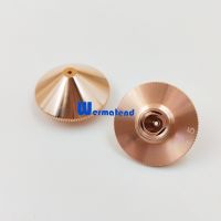 【CC】❇◆﹍  Wermatend 10pcs/lot CO2/fiber laser nozzles P0591-574-00018 double layer for Hans wsx cutting machines shipping