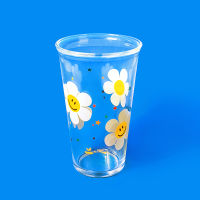 Wiggle Wiggle Glass Cup - Smile We Love แก้วใส