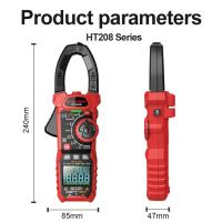 Digital Clamp Meter with LCD Display Automotive Tester ABS Clamp Multimeter 600V for Automotive for Voltage Measurement