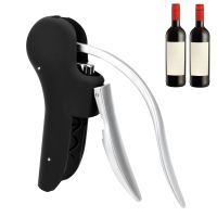 ชุดเครื่องมือไวน์ Cork เจาะ Lifter Kit อุปกรณ์ครัว ที่เปิดไวน์ Bar Lever Corkscrew เครื่องตัดฟอยล์ ที่เปิดขวด