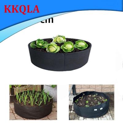 QKKQLA 30 Gallons Growing Bags Fabric Garden Raised Bed Round Planting Container Grow Bags Planter For Plants Nursery Pot