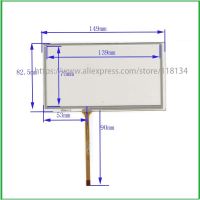 ● New 6.1 inch 149x83mm 4 wire Touchpad For Pioneer AVH-X2500BT AVH X2500BT GPS Navigation Touch Screen digitizer panel