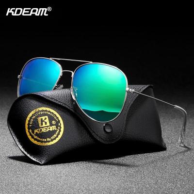 Air Force Pilot Sunglasses Men Polarized 62 Lens Large Sun Glasses Polaroid UVA/UVB Sunglass de sol With Case Cycling Sunglasses