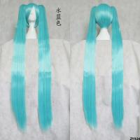 คลิปอะนิเมะเสริม คู่ cosplay อนาคต VOCALOID วิกผมหางม้าปากเสือหลากสี Hatsune