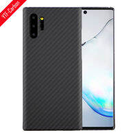 YTF-Carbon เคสโทรศัพท์คาร์บอนไฟเบอร์แท้สำหรับ Samsung Galaxy Note 10 Plus เคส Aramid Fiber Note 10 Lite ฝาครอบโทรศัพท์บางเบา SiChuanZhiChengMao