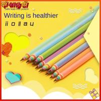 QIANGDI ไม้สำหรับไม้ ดินสอกระดาษสี 12ชิ้นค่ะ พลาสติกทำจากพลาสติก ดินสอสนุกหลากสี สนุกกับการ หลายสี เครื่องใช้ในสำนักงาน