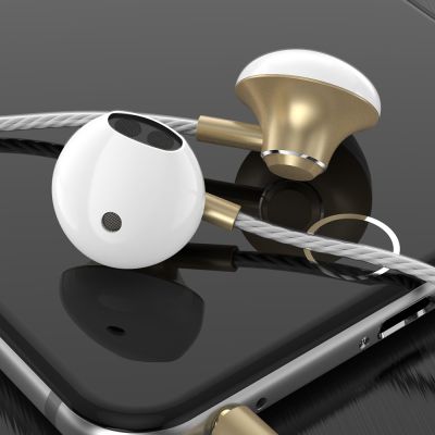 หูฟังเบสโทรศัพท์หูฟังแบบสอดในหู,หูฟังสเตอริโอแบบมีสายสำหรับ Samsung S6 S7 S8 S10 Xiaomi Mi 8สายหูฟังออริคิวลาร์9เส้น