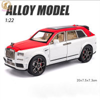 Fashion Toys 1/22 Mansory Cullinan Alloy Pull Back Car Diecast Simulation Car Model With Sound Light For Collection Home Decoration 7.3*7.5*20cm