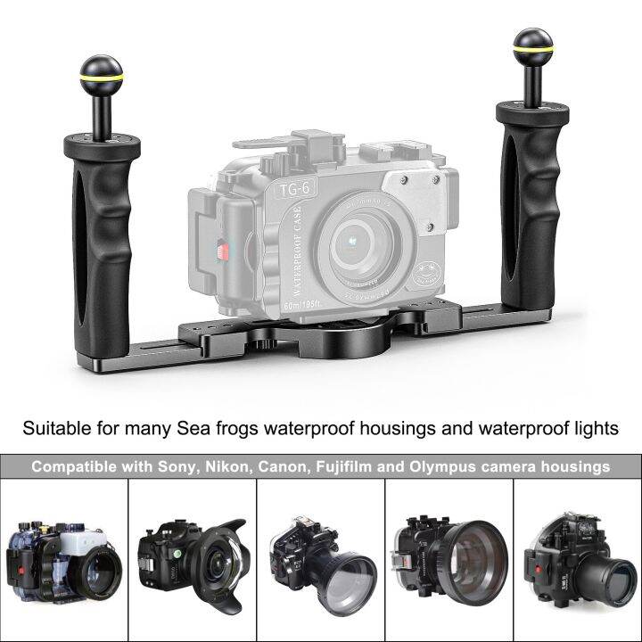 seafrogs-diving-camera-housing-handle-tray-bracket-handheld-stabilizer-for-phone-camera-underwater-photography-accessory