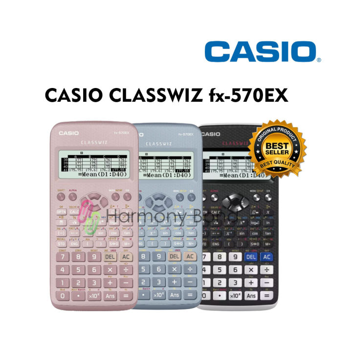 Casio Scientific Calculator Fx 570ex / Fx-570ex / Kalkulator Saintifik ...