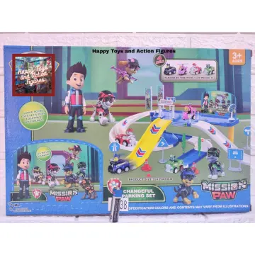 Paw patrol outlet parking lot playset