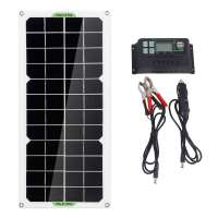 30W Solar Panel Car Van Boat Caravan Trickle Portable 12V Battery Charger