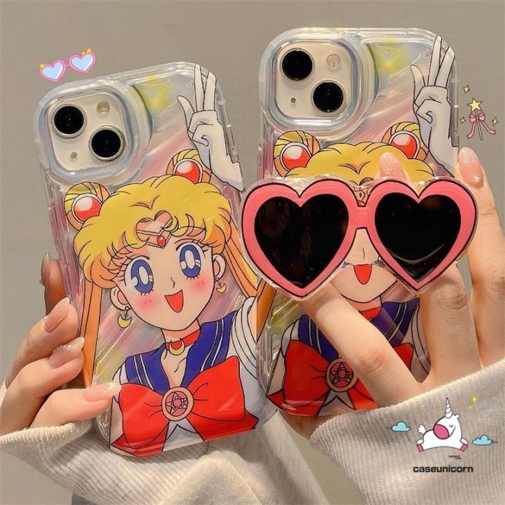 เคสโทรศัพท์กรอบแว่นตากันแดดลายการ์ตูนสำหรับ-redmi-note-11-9-8-11s-10s-10s-12c-pro-max-redmi-10a-10c-10-a1-9-9c-nfc-9t-a2-9a-poco-f4สาวน่ารักรักษาความงามแวววาวเคสนิ่ม