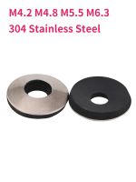 M4.2 M4.8 M5.5 M6.3 304 Stainless Steel Composite Waterproof Gasket EPDM Anti-skid Washers