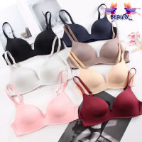 ✨มาไหม่ๆ✨บราไร้โครง  SOFT  BRA เสื้อชั้นใน​ ไร้โครง มีฟองดันทรงในตัว ผ้านุ่มใส่สบาย งานสวยเนียนเฉียบ #เรียบ **E01