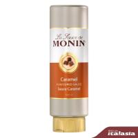 (EXP : 04/24) )MONIN Caramel Sauce (Squeeze bottle) 500 ml | โมนิน คาราเมลซอส