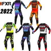 2022  New Arrival 4 Colors FXR Racing Motocross Racewear Racing Suits Motocross Jerseys &amp; Pants Combo Set Riding Gear Set fit for Motocycle/Dirt Bike/Offroad