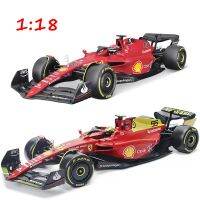 ยานพาหนะ1:18 Urago 2022 F1-75Th โมเดลรถของเล่นสำหรับรถสูตรสำเร็จรูป Monza Centennial